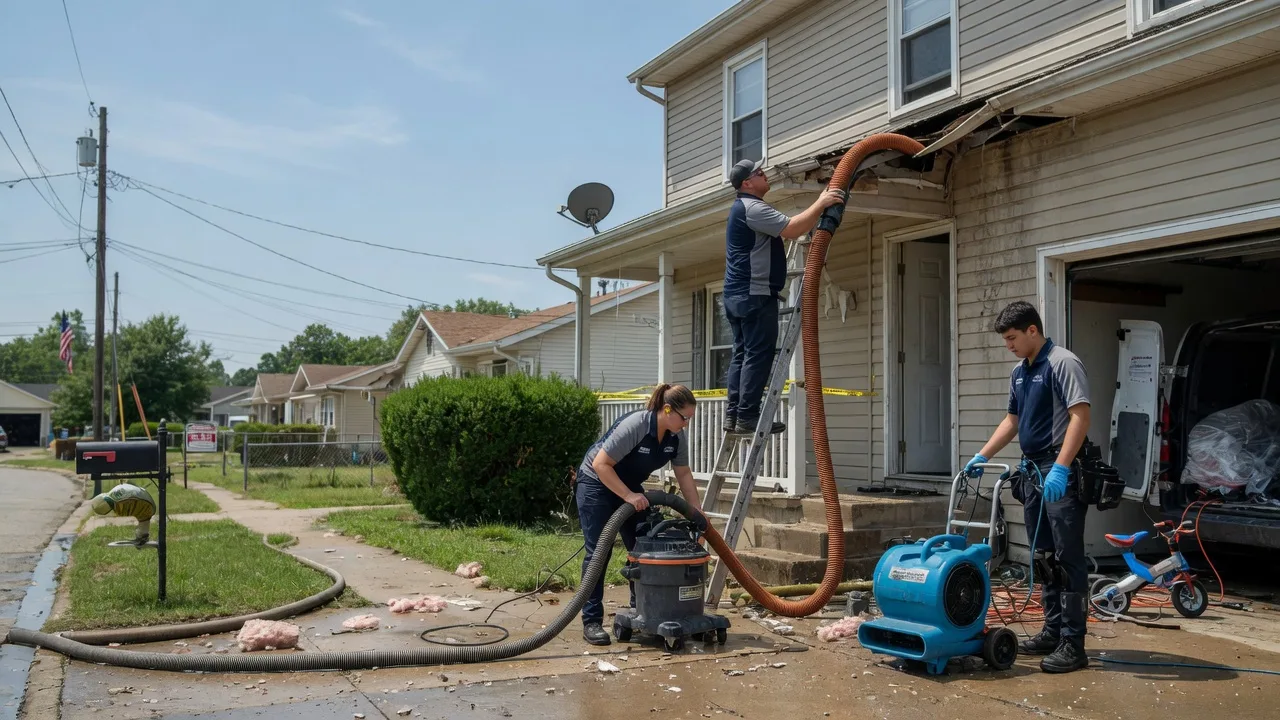 Water Damage Restoration in Pryor, OK near me